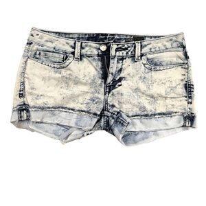 William Rast Short Shorts Denim acid wash sz 29